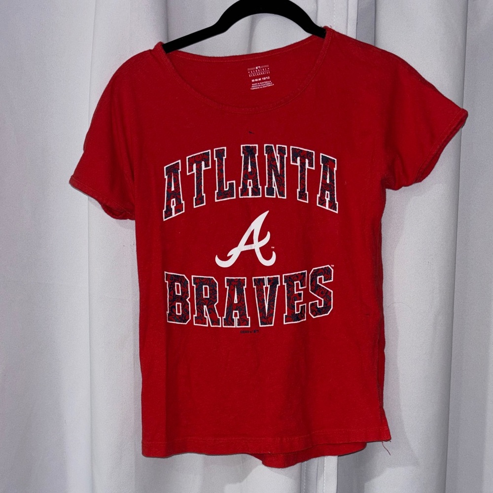 Genuine Merchandise Red Atlanta Braves Youth‎ Tee